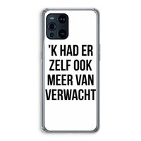 Meer verwacht: Oppo Find X3 Transparant Hoesje