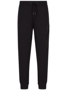 Armani Exchange pantalon de jogging à lien de resserrage - Noir