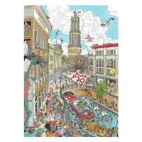 Ravensburger Legpuzzel fleroux utrecht, 1000st. Ravensburger Legpuzzel fleroux utrecht, 1000st.