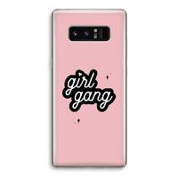 Girl Gang: Samsung Galaxy Note 8 Transparant Hoesje