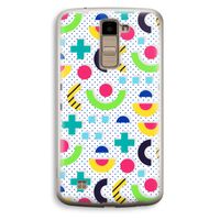 8-bit N°1: LG K10 (2016) Transparant Hoesje 8-bit N°1: LG K10 (2016) Transparant Hoesje
