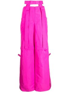 Acler pantalon ample Elliston à poches cargo - Rose