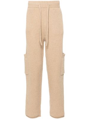 Alanui pantalon nervuré Finest à coupe droite - Tons neutres