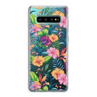 Tropisch 2: Samsung Galaxy S10 Plus Transparant Hoesje