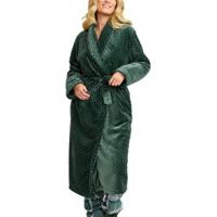 Damella Jaquard Fleece Dressing Gown * Actie *