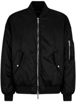 DSQUARED2 veste bomber à fermeture zippée - Noir