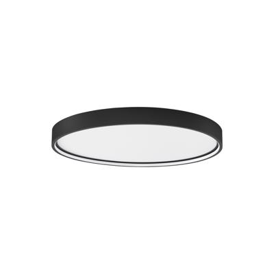 Lyora Ronde plafondlampOlaf zwart Ø 60cm - 9085234