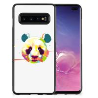 Samsung Galaxy S10+ | Bumper Hoesje | Panda Color