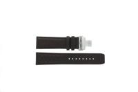Horlogeband Tissot T600046348 Leder Bruin 22mm