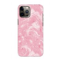 Abstract Painting Pink: Volledig geprint iPhone 12 Pro Hoesje