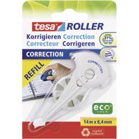 tesa Navulcassette correctieroller ROLLER 59986 8.4 mm Wit 14 m 1 stuk(s)