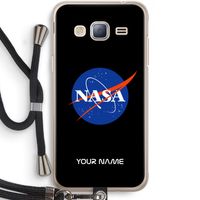 NASA: Samsung Galaxy J3 (2016) Transparant Hoesje met koord