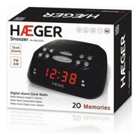 Wekkerradio Haeger RA-06B.005B Zwart