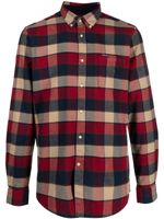Barbour chemise à carreaux imprimés - Rouge
