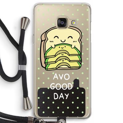 Avo Good Day: Samsung Galaxy A3 (2016) Transparant Hoesje met koord