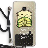 Avo Good Day: Samsung Galaxy A3 (2016) Transparant Hoesje met koord