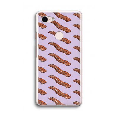 Bacon to my eggs #2: Google Pixel 3 Transparant Hoesje