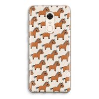 Pony: Xiaomi Redmi 5 Transparant Hoesje