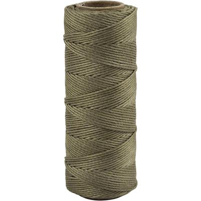 Creativ Company Bamboekoord, dikte 1 mm, olijfbruin, 65 m/ 1 rol