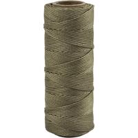 Creativ Company Bamboekoord, dikte 1 mm, olijfbruin, 65 m/ 1 rol