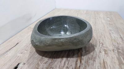 Wasbak riviersteen RM250306, 41x38x15 cm