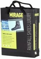 Mirage Regenschoenen rainfall luxury xl - zwart