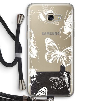Tiny Bugs: Samsung Galaxy A5 (2017) Transparant Hoesje met koord
