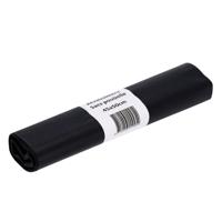 Afvalzak cleaninq 45x50cm recycled t25 15l zwart