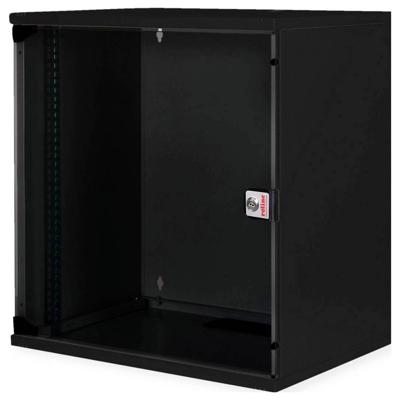 ROLINE 19-inch wandbehuizing Basic 12 U, 540x400 BxD Bouwpakket zwart