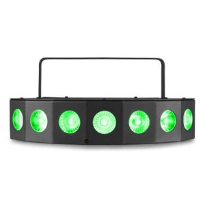 Discolamp - BeamZ Fingers7 - Disco light met 7 meerkleurige stralen - Afstandsbediening - DMX