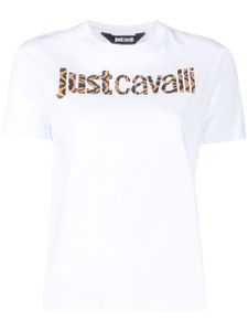 Just Cavalli t-shirt à logo imprimé - Blanc