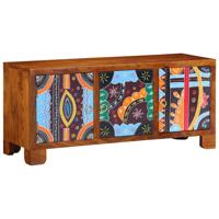 Schoenenbank Multikleur 100 x 35 x 45 cm Massief acaciahout