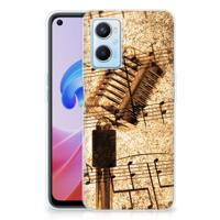 OPPO A96 | OPPO A76 | Siliconen hoesje | met foto Bladmuziek