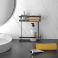 Metaltex origin doucherek 2-laags zwart