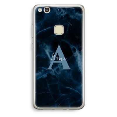 Midnight Marble: Huawei Ascend P10 Lite Transparant Hoesje