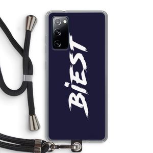 Biest: Samsung Galaxy S20 FE / S20 FE 5G Transparant Hoesje met koord