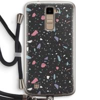 Terrazzo N°16: LG K10 (2016) Transparant Hoesje met koord