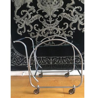 1930's Art Deco Serveerwagen - In Originele Conditie 1930's Art Deco Serveerwagen - In Originele Conditie