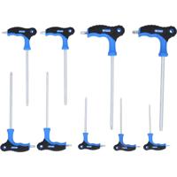 Brilliant Tools BT041200 Haakse schroevendraaierset T 10, T 15, T 20, T 25, T 27, T 30, T 40, T 45, T 50 9-delig