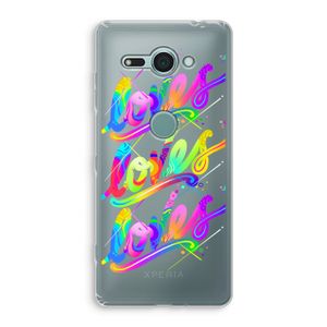 Loves: Sony Xperia XZ2 Compact Transparant Hoesje