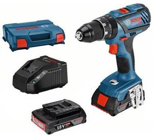 Bosch Blauw GSB 18V-28 Professional | Accuklopboor/schroefmachine | 2x accu 2.0Ah | L-Case - 06019H400B