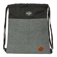 Rugtas met Koordjes BlackFit8 Old school Zwart Grijs 35 x 40 x 1 cm