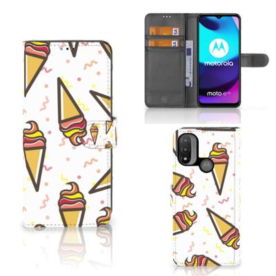 Motorola Moto E20 | E30 | E40 | Book Cover | Icecream