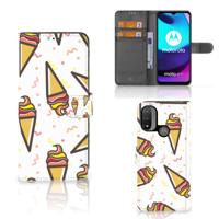 Motorola Moto E20 | E30 | E40 | Book Cover | Icecream