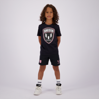 Vingino x Messi Shield T-Shirt Kids Zwart - Maat 128 - Kleur: Zwart | Soccerfanshop