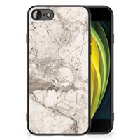 iPhone SE 2022 | SE 2020 | 7/8 Marmeren Print Telefoonhoesje Marmer Beige