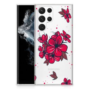 Samsung Galaxy S22 Ultra TPU Case Blossom Red