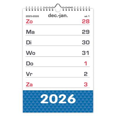 Weekkalender XL 2026
