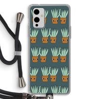 Sansevieria: OnePlus 9 Transparant Hoesje met koord