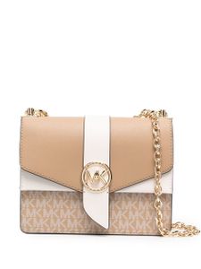 Michael Kors petit sac porté épaule Greenwich colour block - Tons neutres